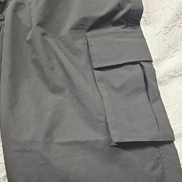 RRJ Ladies Basic Non-Denim Cargo Pants Mid-Rise Fitting - Picture 7 of 8